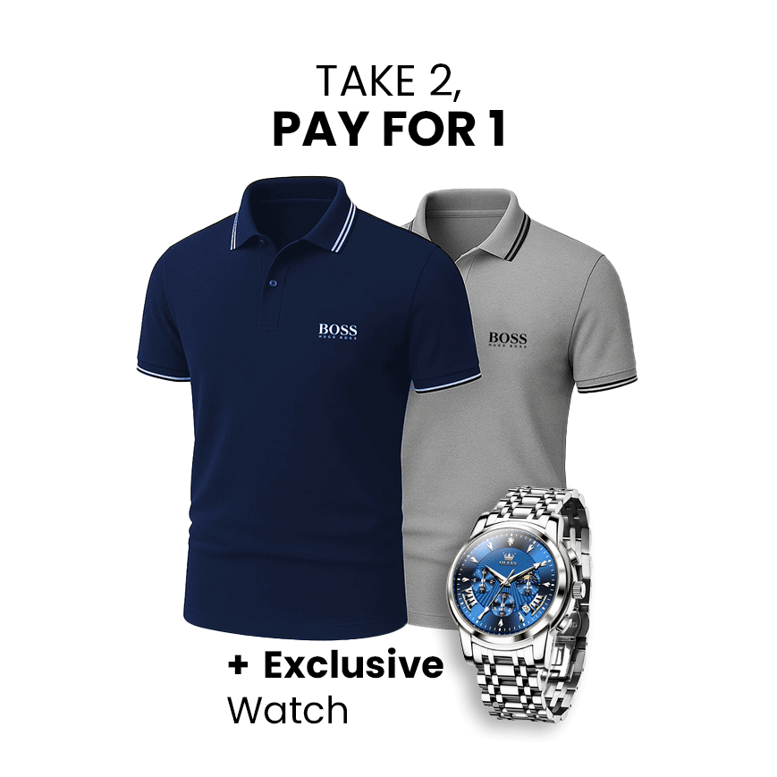 [Buy 2 Pay 1] 2-Pack Premiere Polo Shirts
